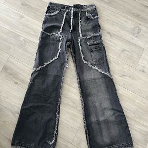 No Faith Studios Flare Jeans